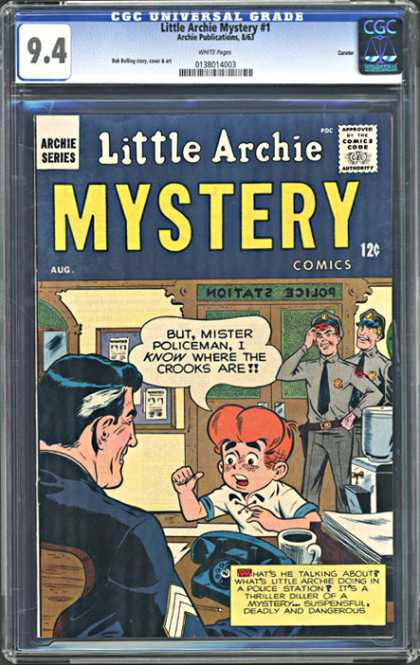 CGC Graded Comics - Little Archie Mystery #1 (CGC)