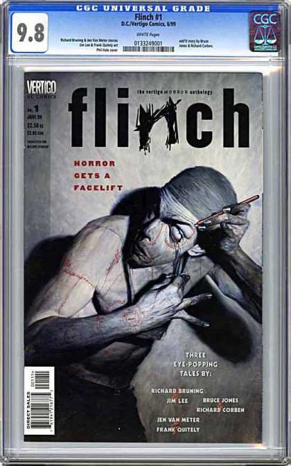 CGC Graded Comics - Flinch #1 (CGC) - Flinch - Vertigo - Horror Gets A Facelift - Balance - No 1