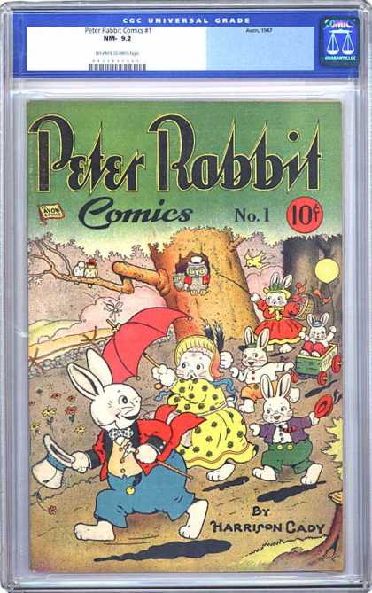 CGC Graded Comics - Peter Rabbit Comics #1 (CGC)