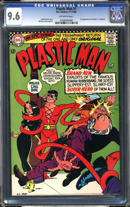 CGC Graded Comics - Plastic Man #1 (CGC)