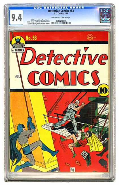 CGC Graded Comics - Detective Comics #53 (CGC)