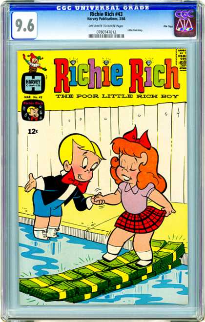 CGC Graded Comics - Richie Rich #43 (CGC)
