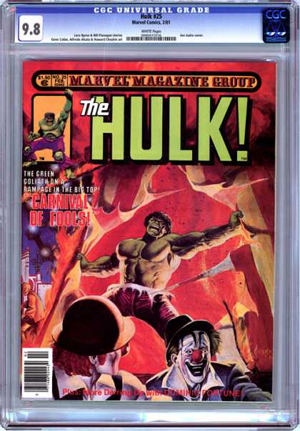 CGC Graded Comics - Hulk #25 (CGC)