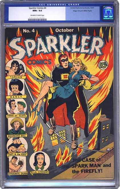 CGC Graded Comics - Sparkler Comics #4 (CGC)