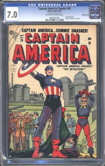 CGC Graded Comics - Captain America Comics #76 (CGC)