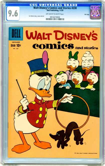 CGC Graded Comics - Walt Disney's Comics and Stories #230 (CGC)