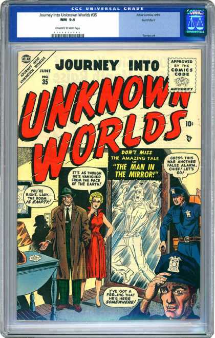 CGC Graded Comics - Journey Into Unknown Worlds #35 (CGC)