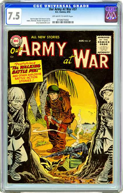 CGC Graded Comics - Our Army at War #37 (CGC)
