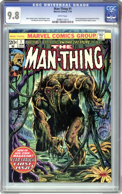 CGC Graded Comics - Man-Thing #1 (CGC)