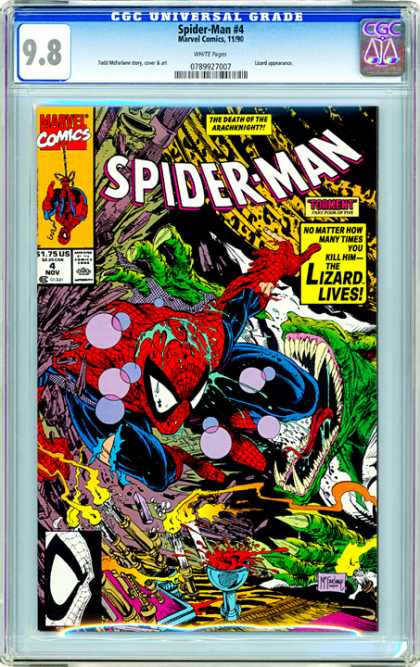 CGC Graded Comics - Spider-Man #4 (CGC)