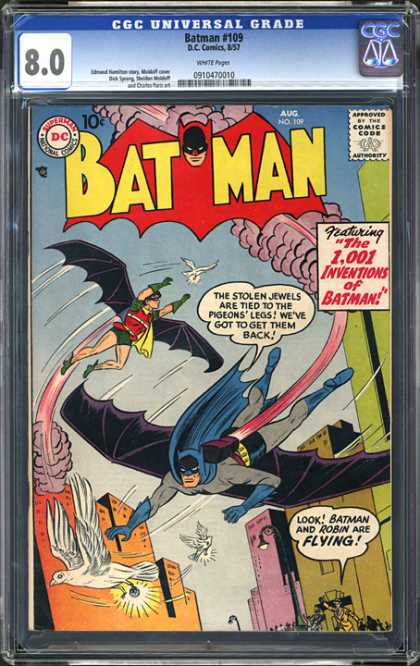 CGC Graded Comics - Batman #109 (CGC)