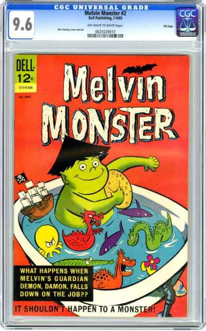 CGC Graded Comics - Melvin Monster #2 (CGC)