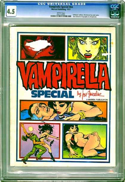 CGC Graded Comics - Vampirella Special #nn (CGC) - Special - Warren - Publication - Universal - Grade