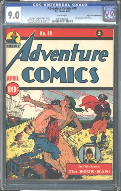 CGC Graded Comics - Adventure Comics #49 (CGC)