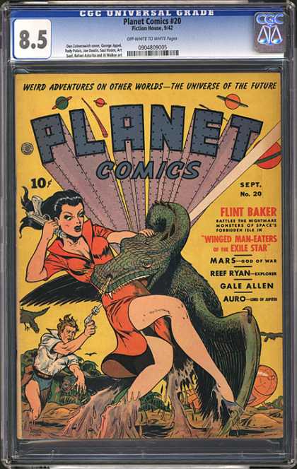 CGC Graded Comics - Planet Comics #20 (CGC)
