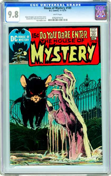 CGC Graded Comics - House of Mystery #189 (CGC)