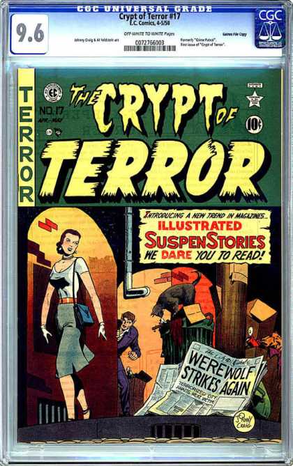 CGC Graded Comics - Crypt of Terror #17 (CGC)