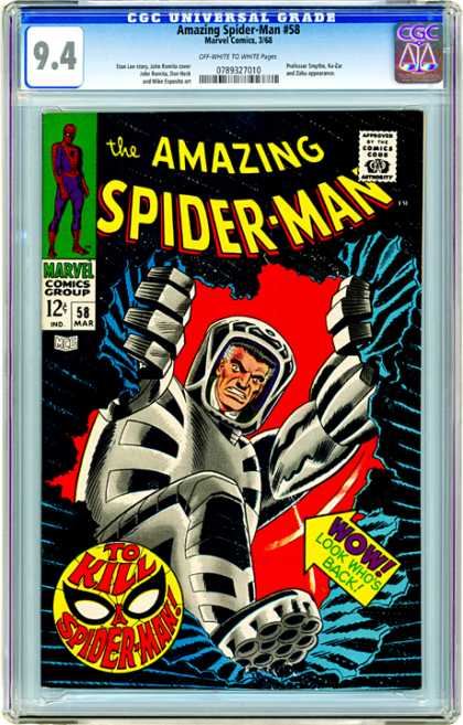 CGC Graded Comics - Amazing Spider-Man #58 (CGC)