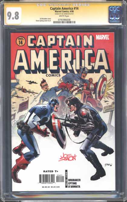 CGC Graded Comics - Captain America #14 (CGC)