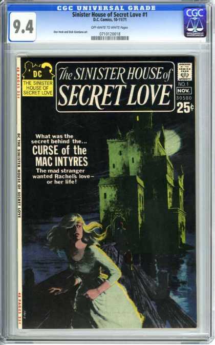 CGC Graded Comics - Sinister House of Secret Love #1 (CGC)