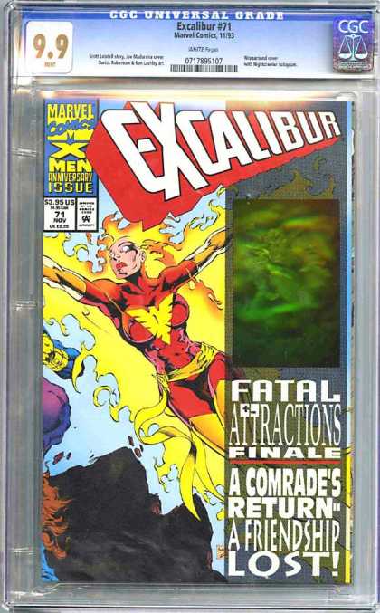 CGC Graded Comics - Excalibur #71 (CGC)