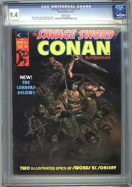 CGC Graded Comics - Savage Sword of Conan #6 (CGC)
