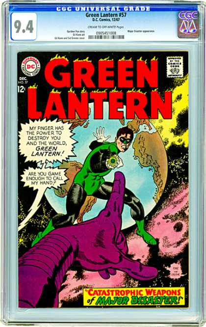 CGC Graded Comics - Green Lantern #57 (CGC)