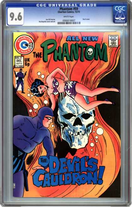 CGC Graded Comics - Phantom #59 (CGC) - The Phantom - Skull - Women - Man - Uk 6p