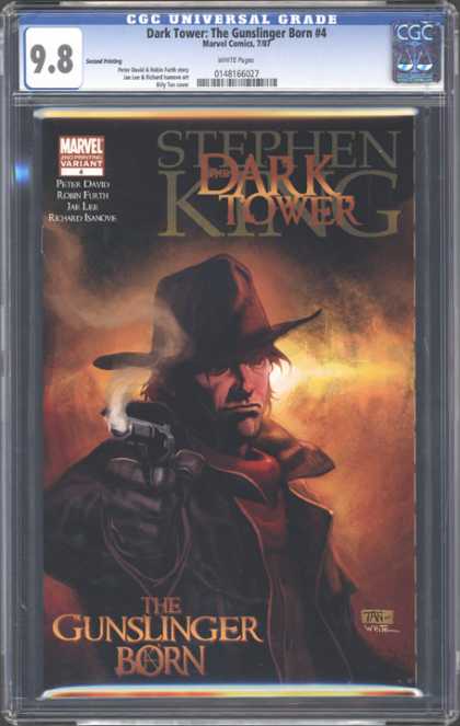 CGC Graded Comics - Dark Tower: The Gunslinger Born #4 (CGC) - Stephen King - The Dark Tower - The Gunslinger Born - Marvel - The Gunslinger Born 4