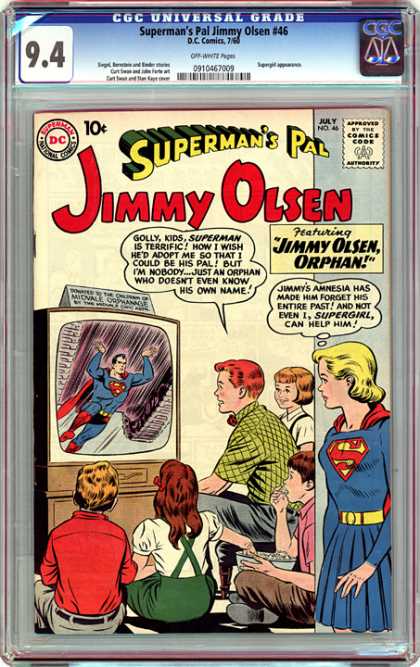 CGC Graded Comics - Superman's Pal Jimmy Olsen #46 (CGC)
