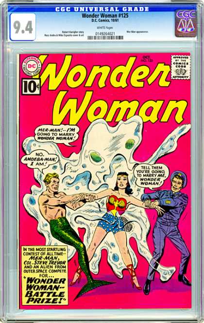 CGC Graded Comics - Wonder Woman #125 (CGC)