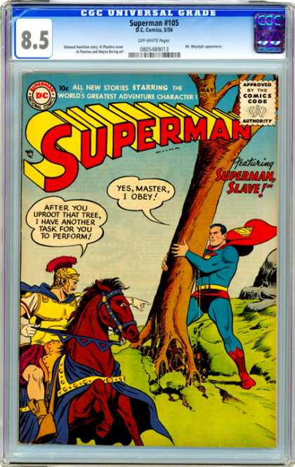 CGC Graded Comics - Superman #105 (CGC)