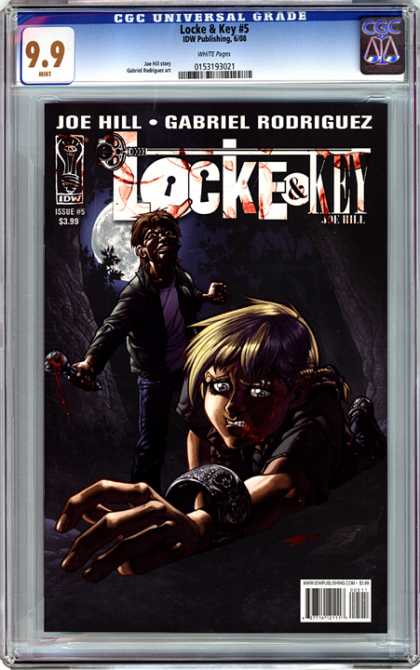 CGC Graded Comics - Locke & Key #5 (CGC) - Locke And Key - Bracelet - Child - Full Moon - Dark