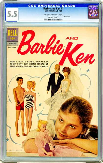 CGC Graded Comics - Barbie and Ken #1 (CGC) - Barbie And Ken - Wedding Doll Fashion Wear - Dreaming Girl - Doll Swim Suits - Barbie Stories