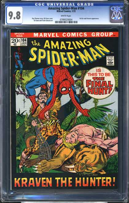 CGC Graded Comics - Amazing Spider-Man #104 (CGC)