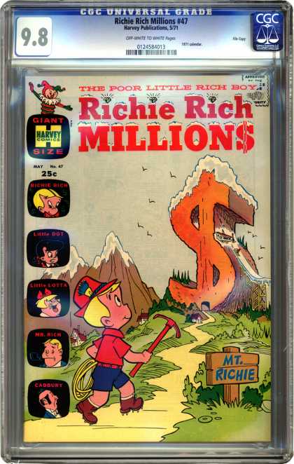CGC Graded Comics - Richie Rich Millions #47 (CGC)