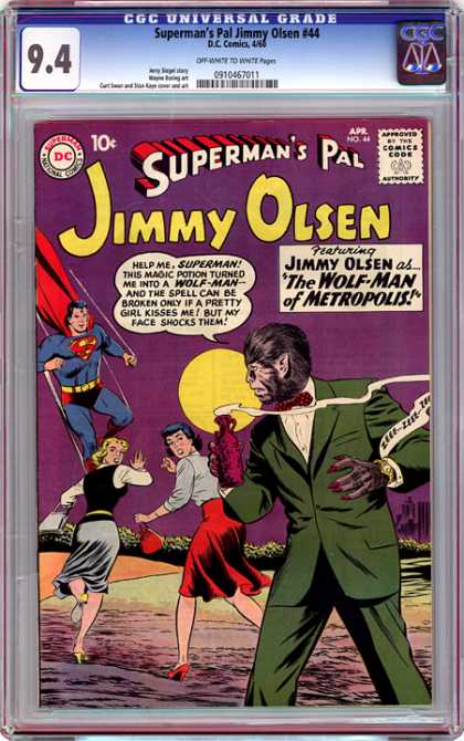 CGC Graded Comics - Superman's Pal Jimmy Olsen #44 (CGC)