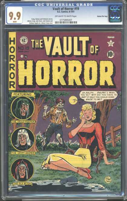 CGC Graded Comics - Vault of Horror #19 (CGC)