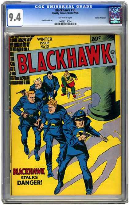 CGC Graded Comics - Blackhawk #13 (CGC)