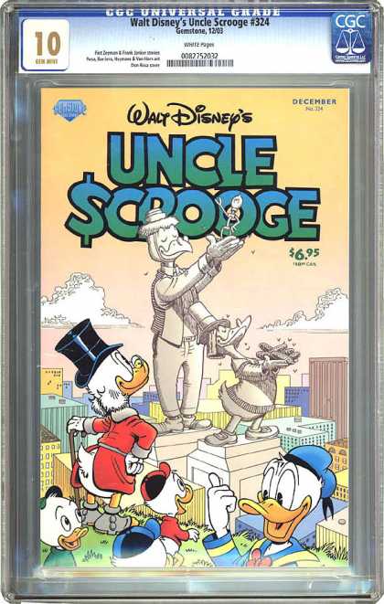 CGC Graded Comics - Walt Disney's Uncle Scrooge #324 (CGC)