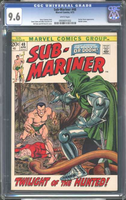 CGC Graded Comics - Sub-Mariner #48 (CGC) - Sub-mariner - Marvel - Doom - Twilight Of The Hunted - April 1948