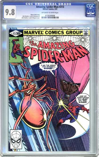 CGC Graded Comics - Amazing Spider-Man #213 (CGC)