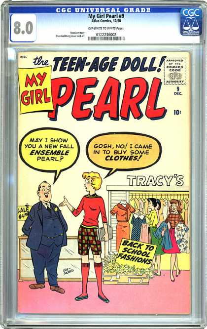 CGC Graded Comics - My Girl Pearl #9 (CGC)