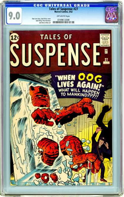 CGC Graded Comics - Tales of Suspense #27 (CGC)