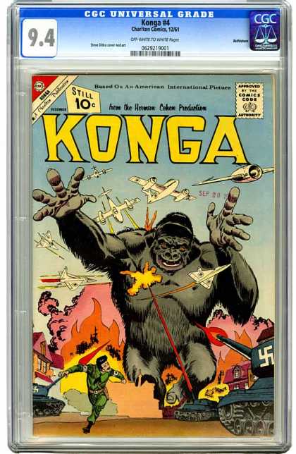 CGC Graded Comics - Konga #4 (CGC)