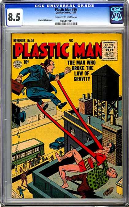 CGC Graded Comics - Plastic Man #56 (CGC)