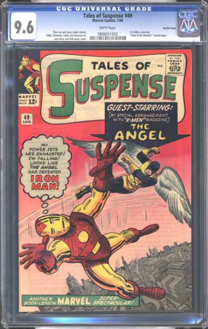 CGC Graded Comics - Tales of Suspense #49 (CGC) - 49 Jan - Ironman - The Angel - Marvel - X-men