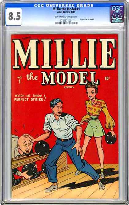 CGC Graded Comics - Millie the Model #1 (CGC) - Millie - Millie Model - Millie Comic Girl - Millie Girl - Mille The Model