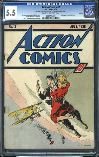 CGC Graded Comics - Action Comics #2 (CGC)