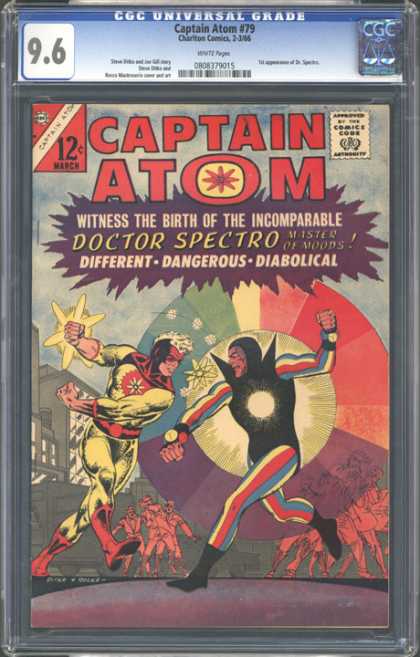 CGC Graded Comics - Captain Atom #79 (CGC) - Captian Atom - Doctor Spectro - Charlton Comics - Silver Age - Superheros